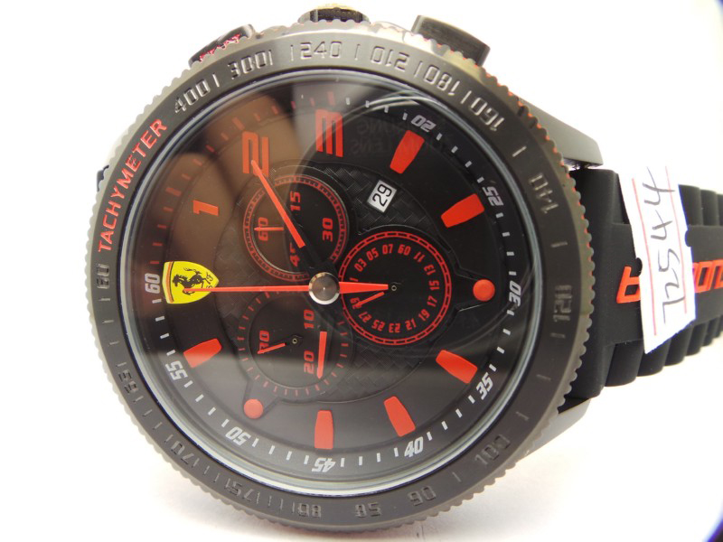 Ferrari Scuderia Chronograph Watch Dial