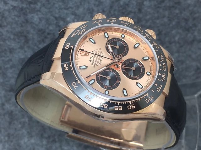Noob Replica Rolex Daytona Rose Gold Watch