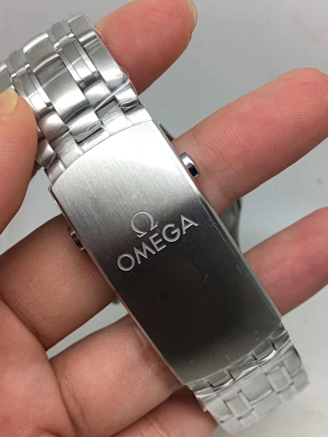 OMEGA Logo and Engraving on Buckle
