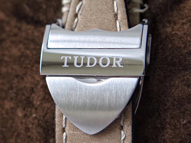 TUDOR Engraving on Shield Buckle