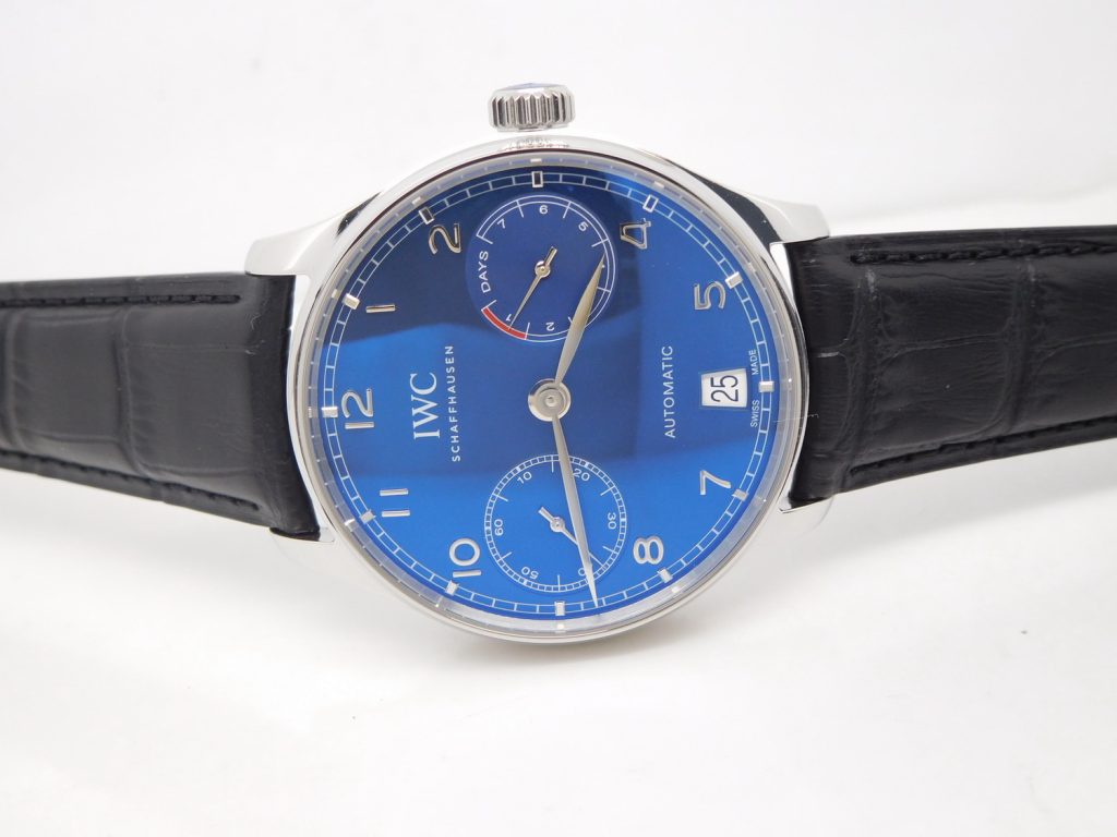 ZF Portuguese 7 Days IW500710 Blue Dial