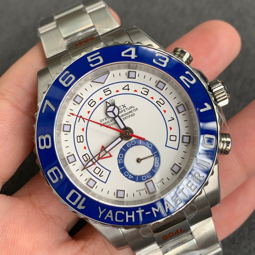 Relica Rolex YachtMaster II 904L Stainless Steel