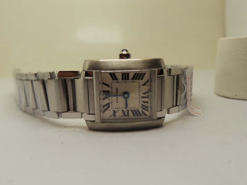 Cartier Tank Francaise Stainless Steel Case