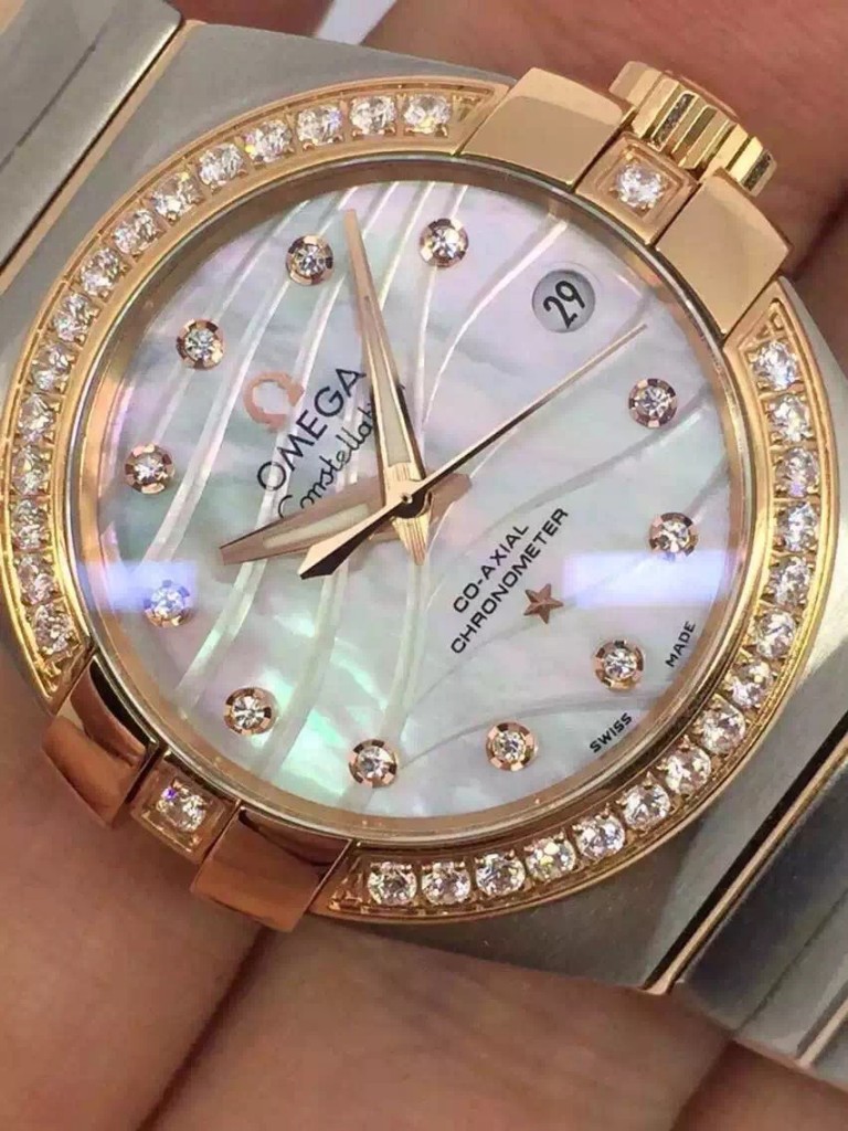 Omega Constellation Diamonds