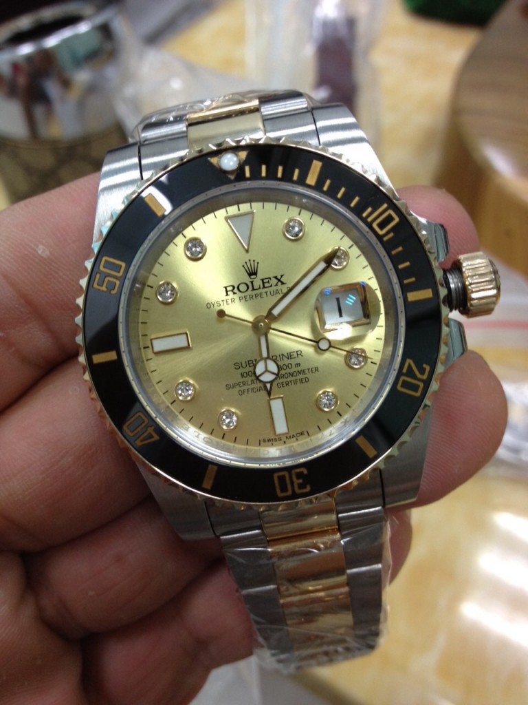 Rolex Submariner 116613 LN Gold Dial Replica