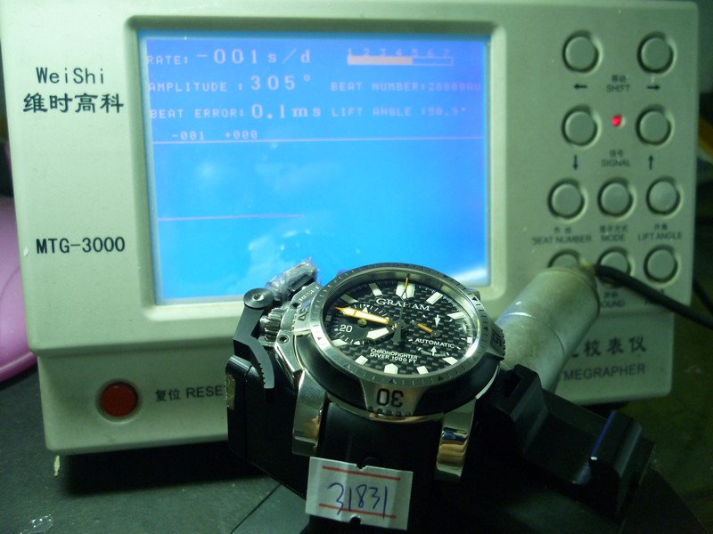 Graham Tech Seal Watch Test