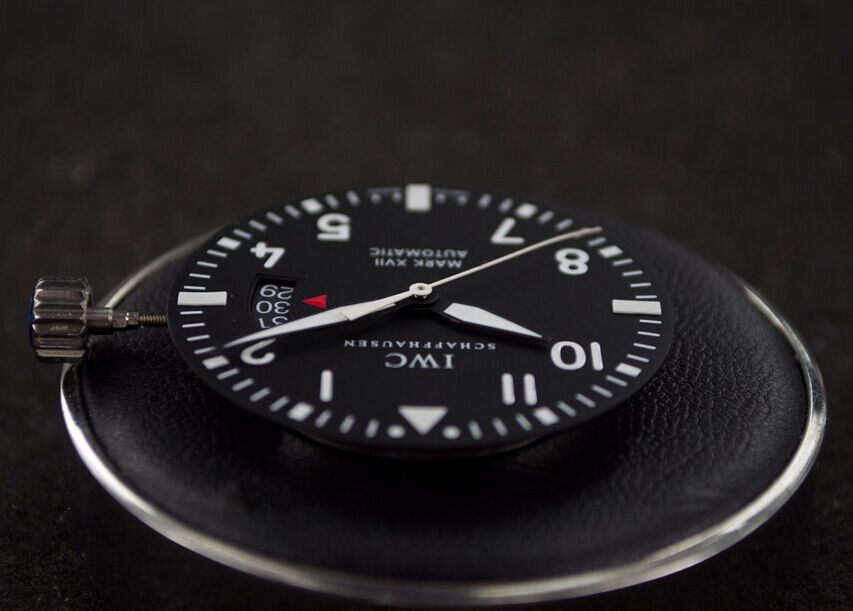 IWC Dial Flat