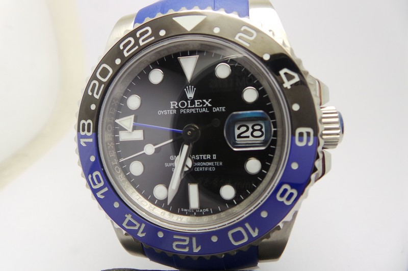 Replica Rolex GMT-Master II Blue Black Watch