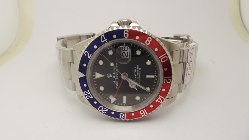 Rolex GMT Master II Blue Red Black Dial