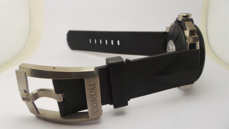 Corum Rubber Strap and Clasp