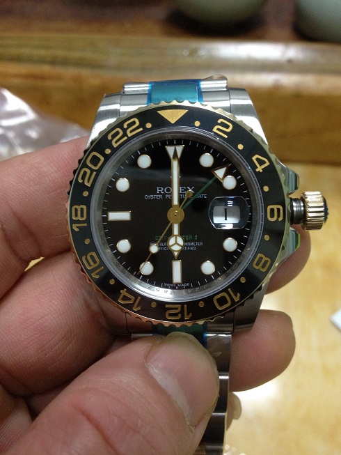 Noob Rolex 116713LN GMT Master II YG Wrapped 2