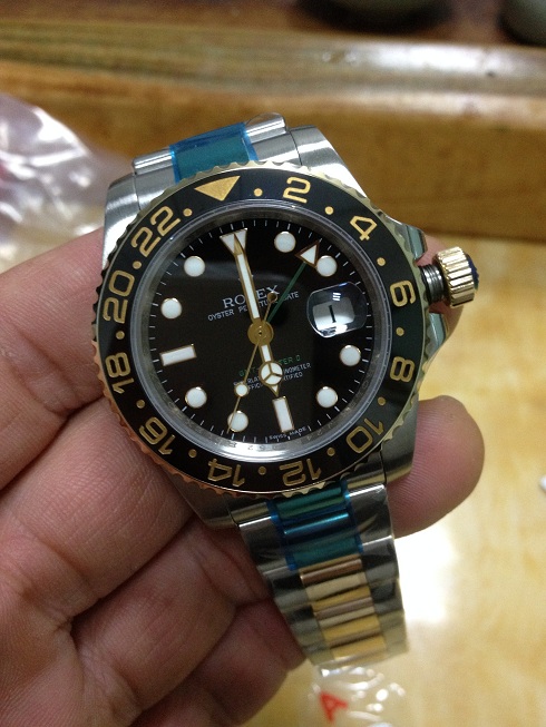 Noob Rolex 116713LN GMT Master II YG Wrapped