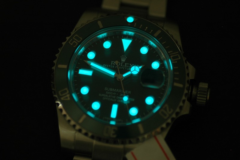 Rolex 116600LV Lume