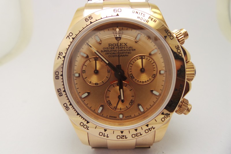 Rolex Daytona Rose Gold Replica Watch