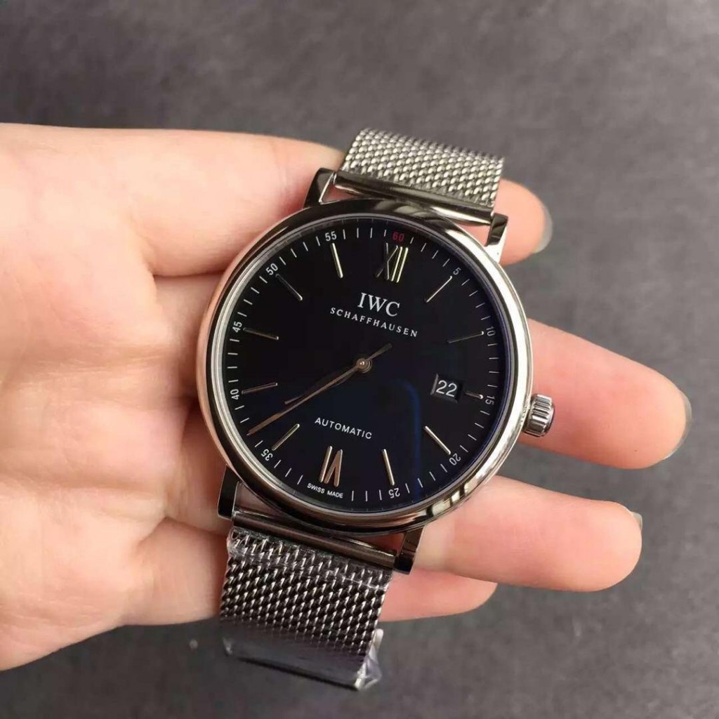 IWC Portofino Black Dial