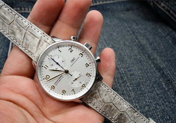 IWC Portuguese Chronograph on Hand