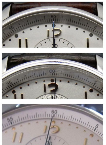 Second-Chronograph Hand Length