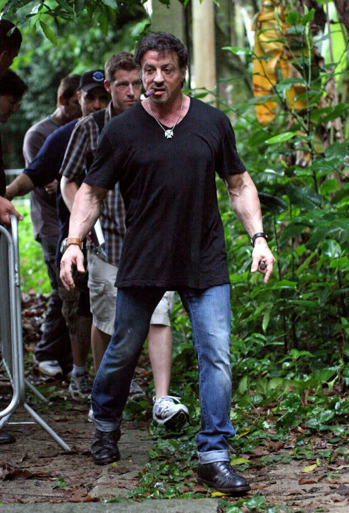 Stallone Wearing Panerai Egiziano PAM 341