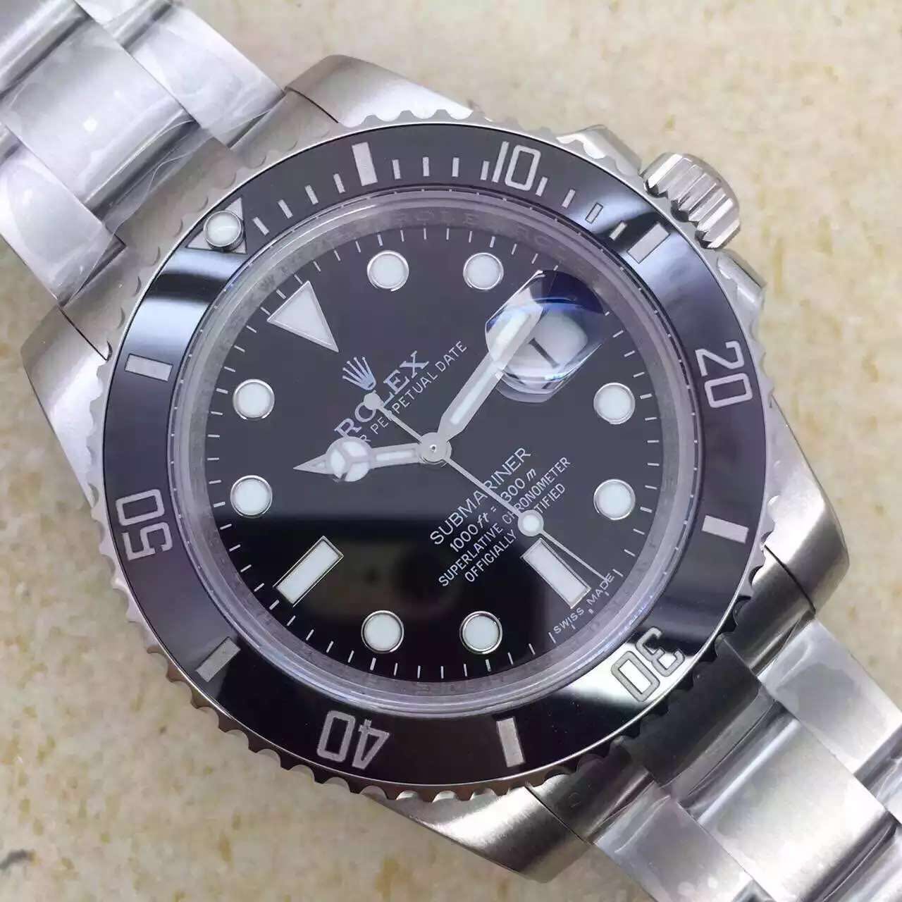 Noob V6s Rolex Submariner 116610 LN Black Ceramic Bezel