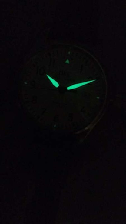 IWC Dial Lume