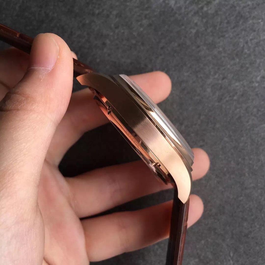 Rose Gold Case Brushed