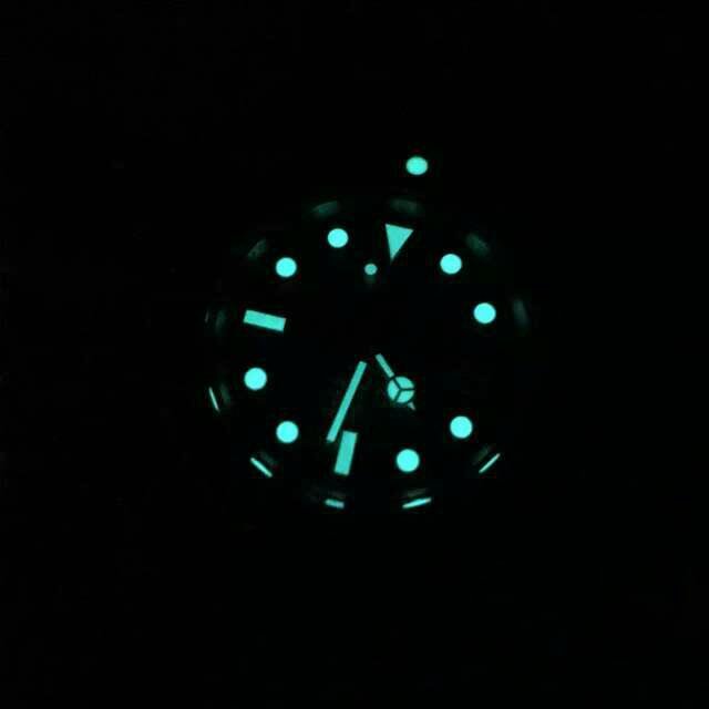 Strong Blue Dial Lume