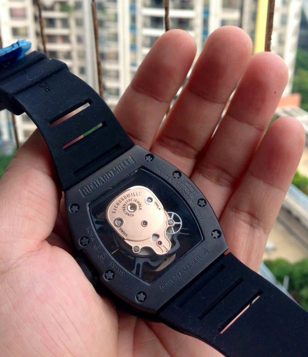 Richard Mille Crystal Back