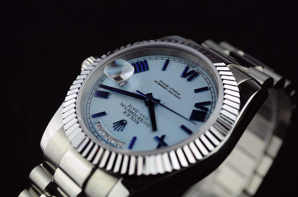 Rolex Rolex Day-Date Light Blue Dial