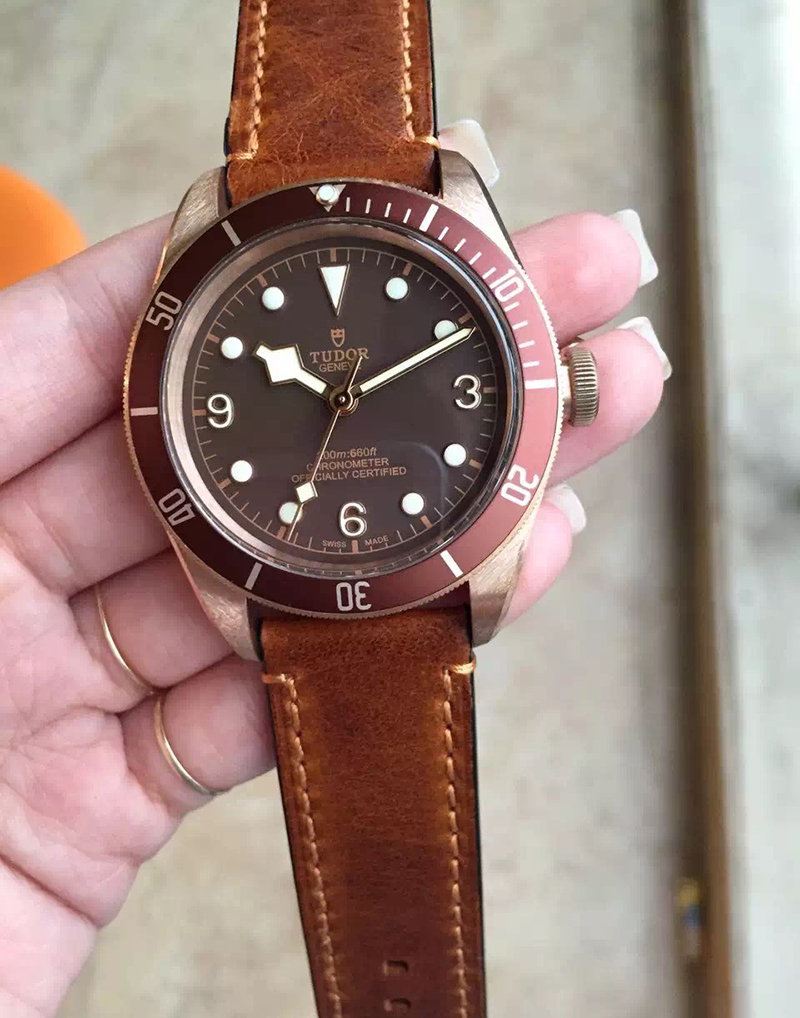 Tudor Heritage Black Bay Bronze Replica