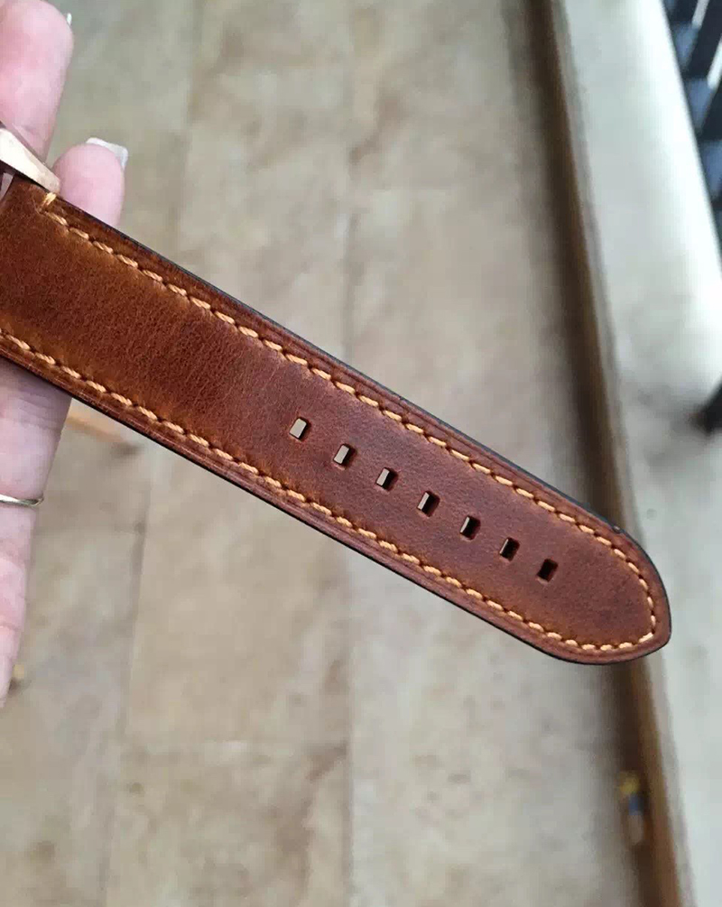 Vintage Brown Leather Strap Genuine