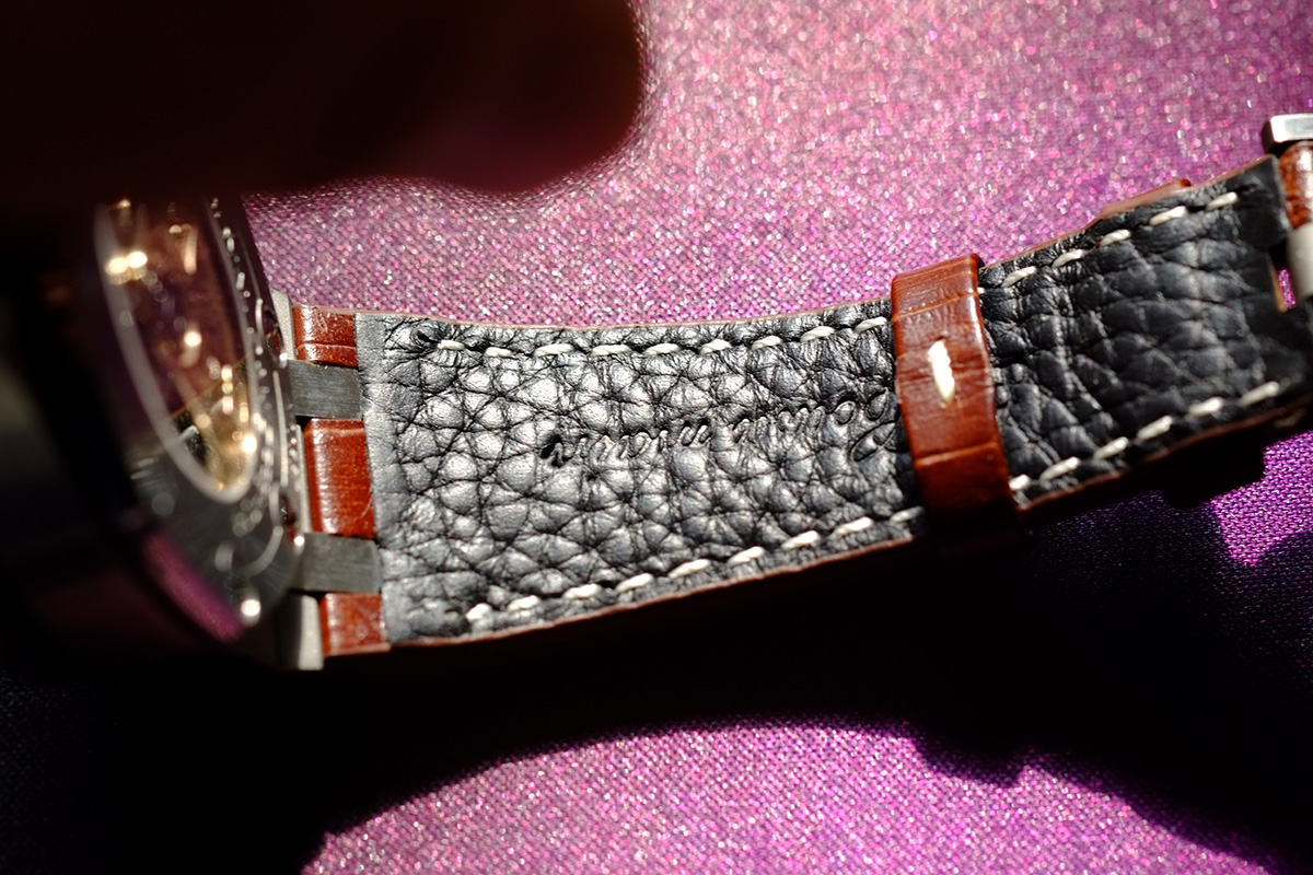 AP Leather Strap Inside