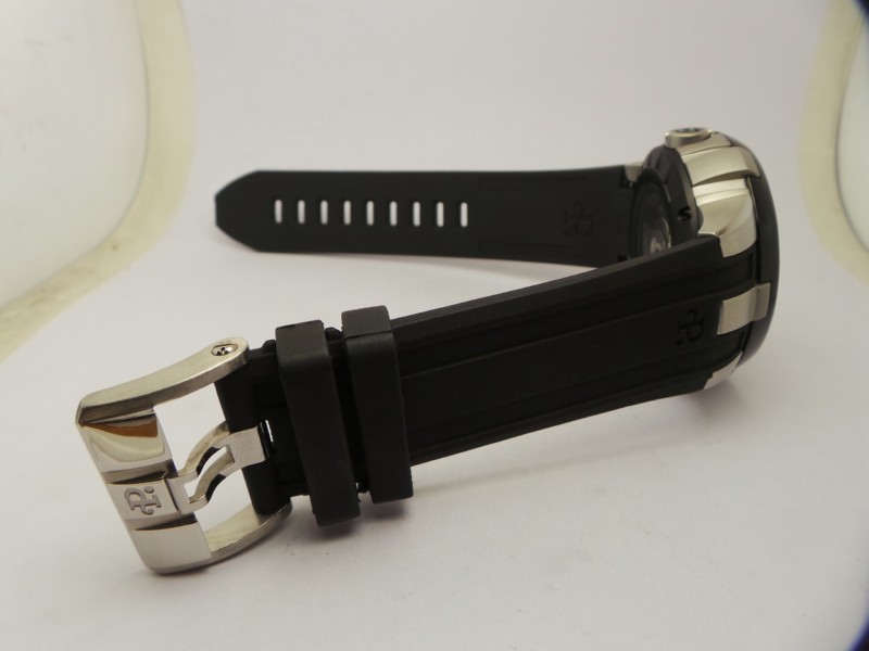 Perrelet Black Rubber Strap