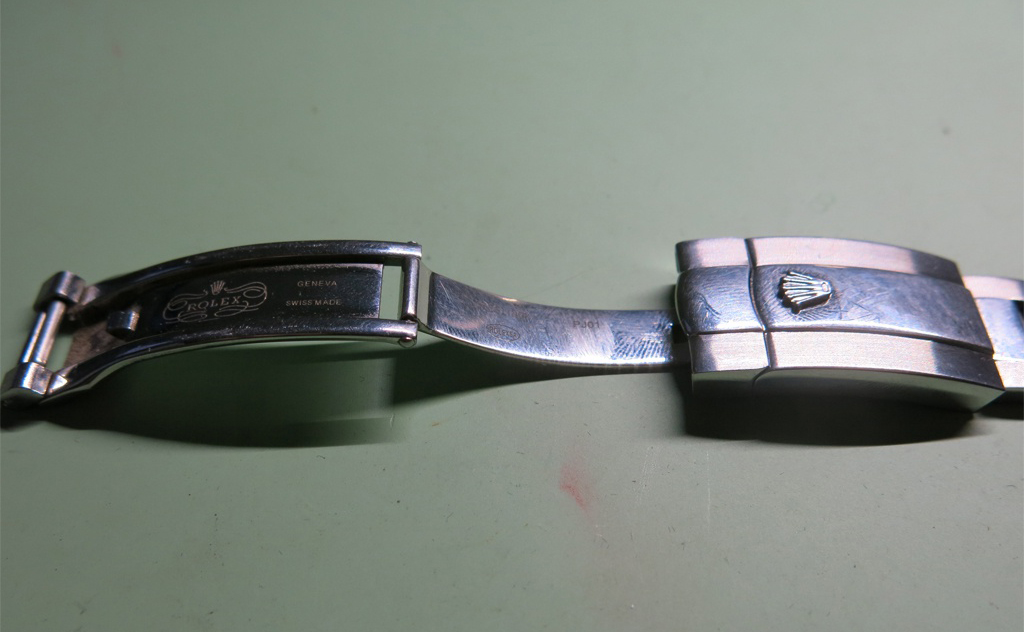 Rolex Clasp Unfolding