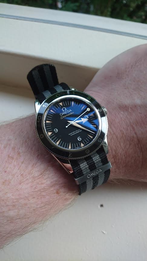 Omega Spectre Watch on Wrist