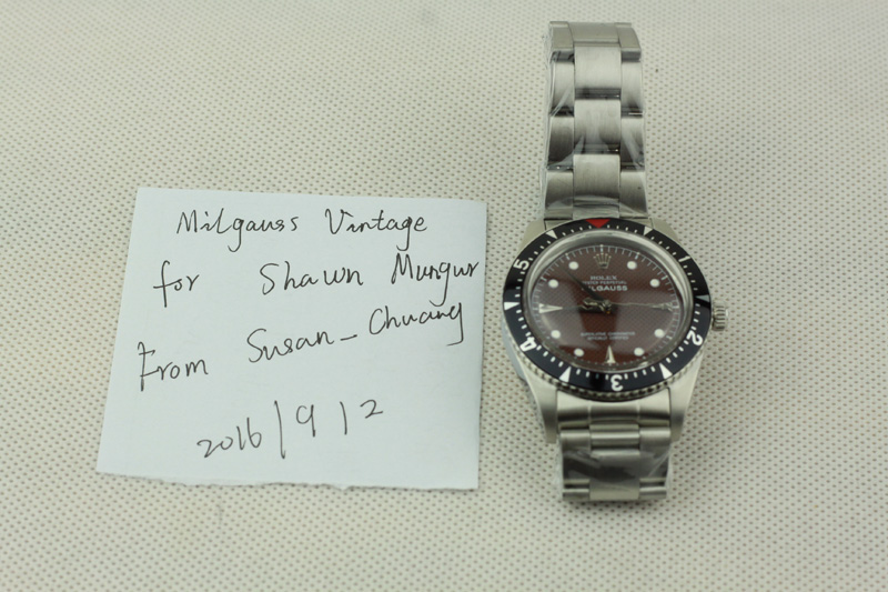 Milgauss Shawn Mungur Order 1