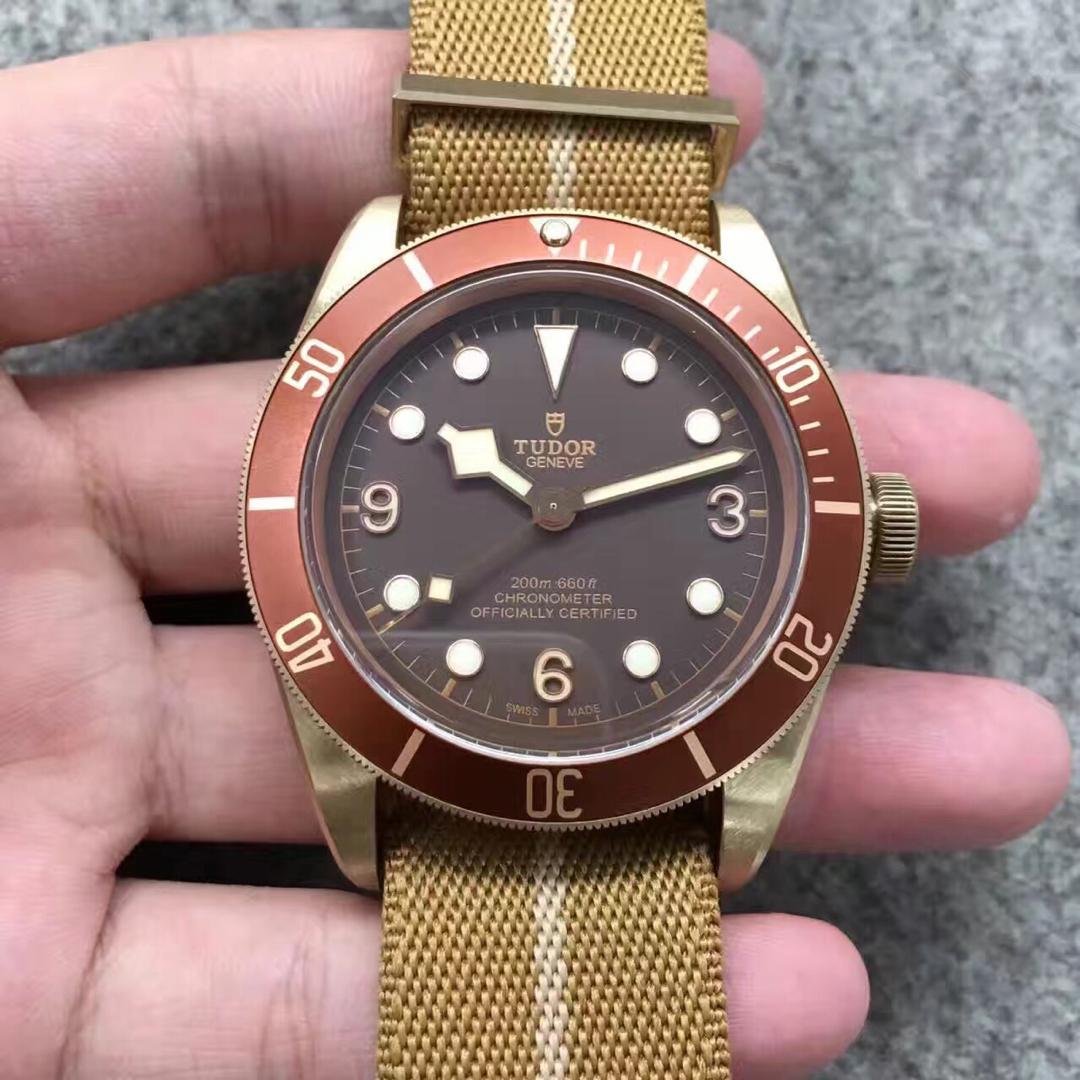 Tudor Bronze Watch Nylon Strap Replica