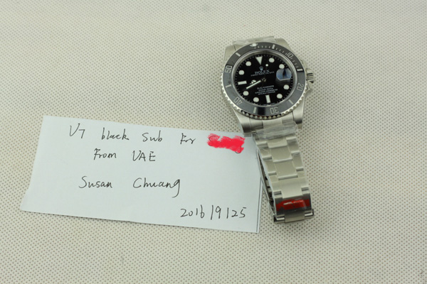 V7 Rolex Submariner 116610 LN Customer Order