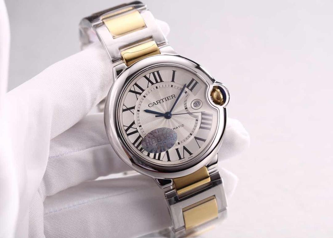 Cartier Ballon Bleu Two Tone Watch Replica