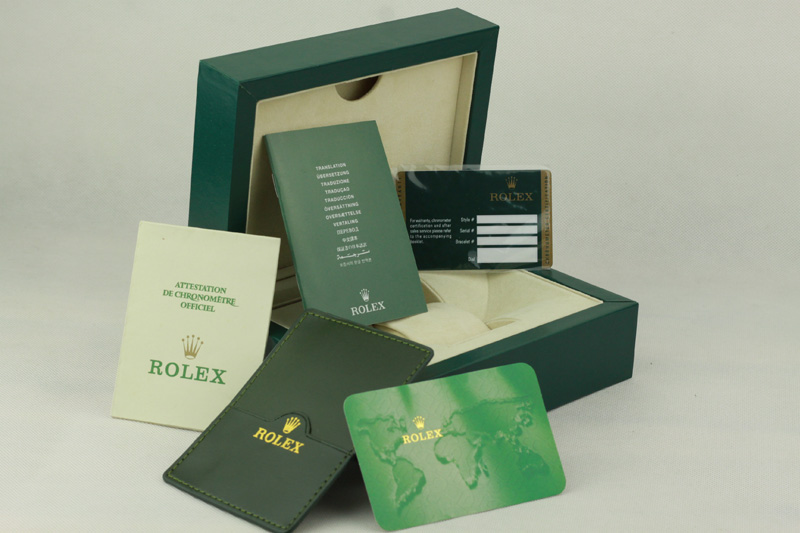 Rolex Box with Card