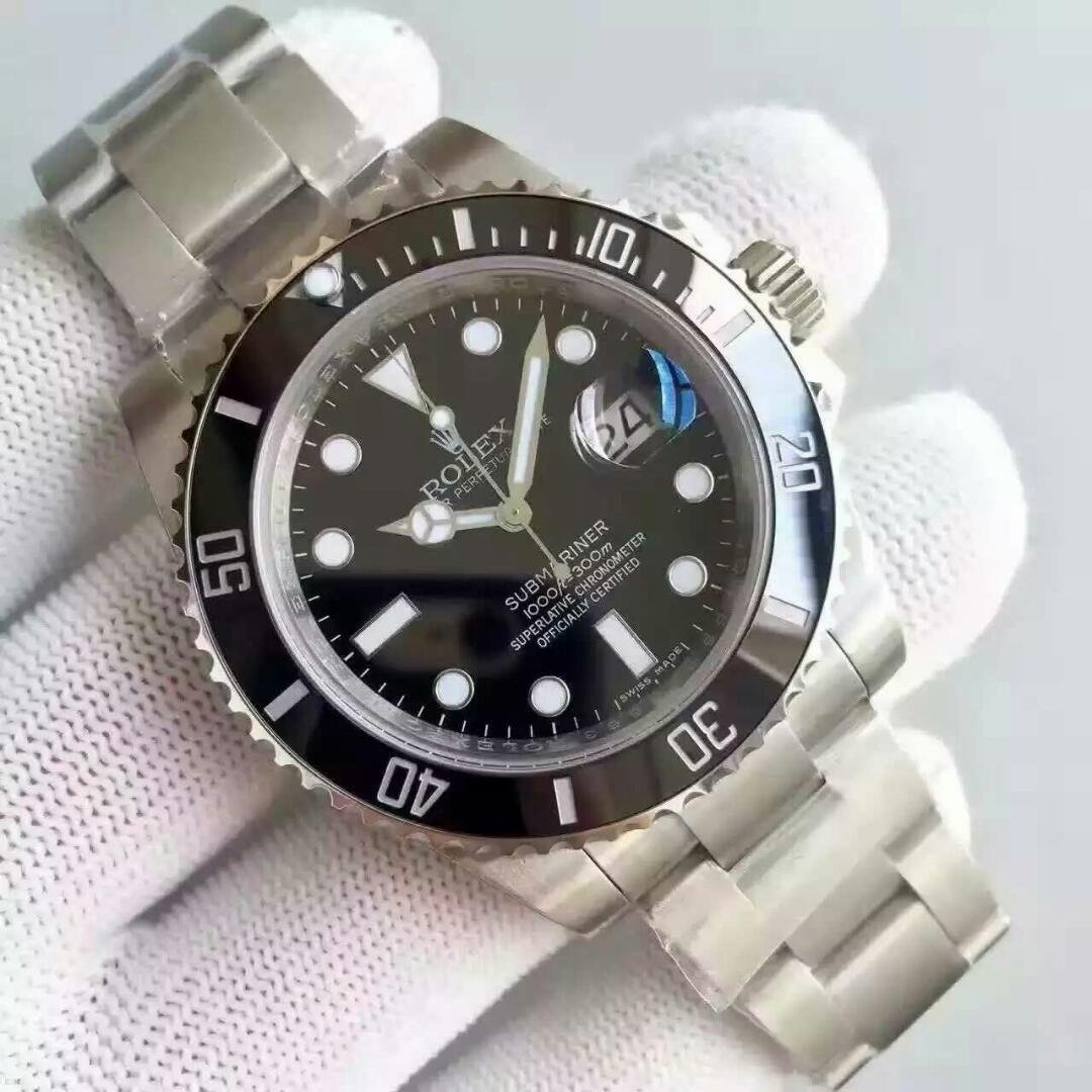 Best Rolex Black Submariner 116610LN Replica 1