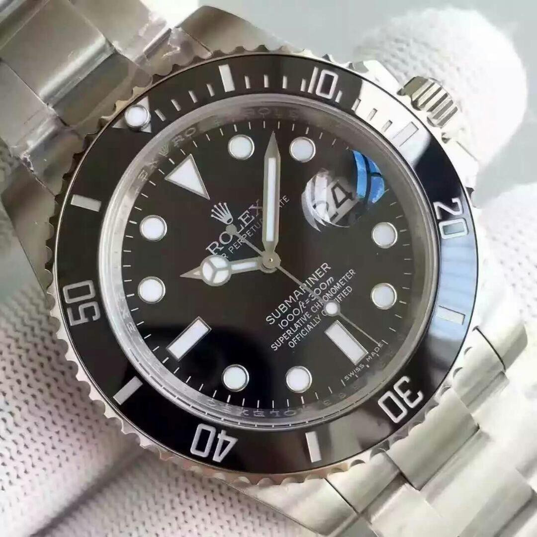 Best Rolex Black Submariner 116610LN Replica 2