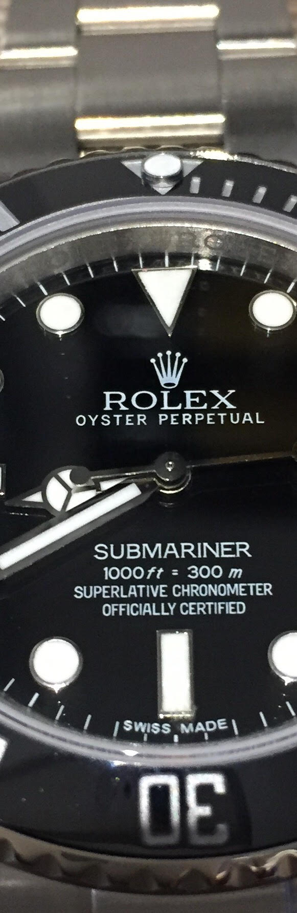 Black Submariner Dial
