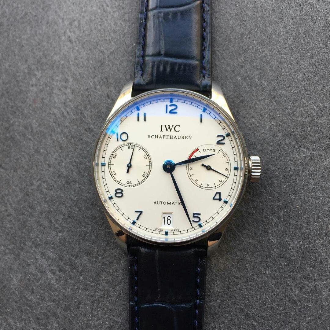 IWC Portuguese IW500705 White Dial