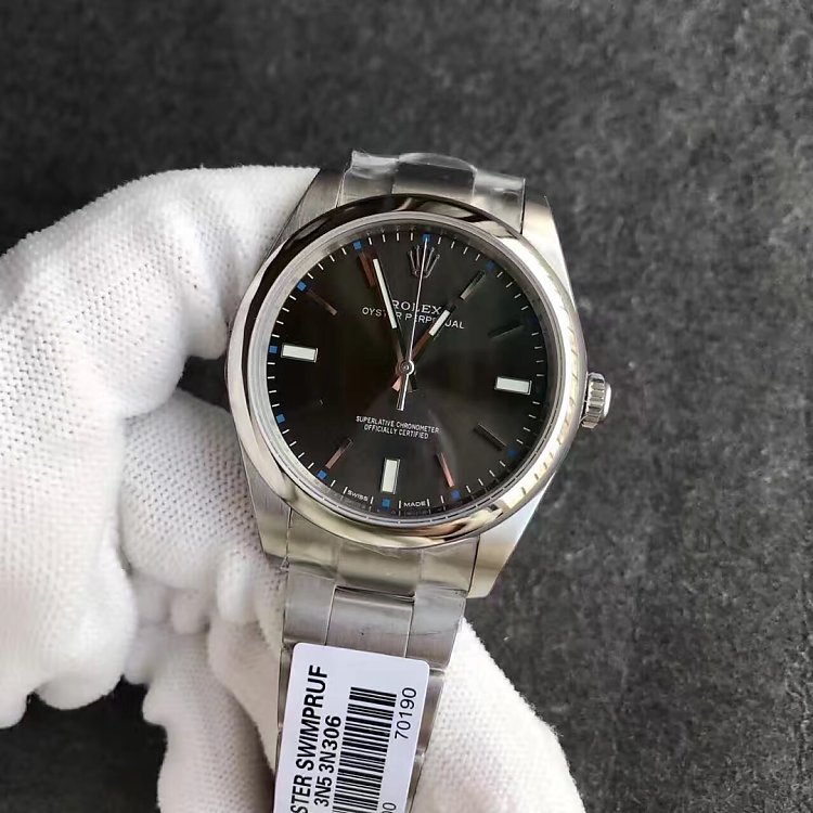 Replica Rolex Oyster Perpetual 114300 Grey Dial Watch