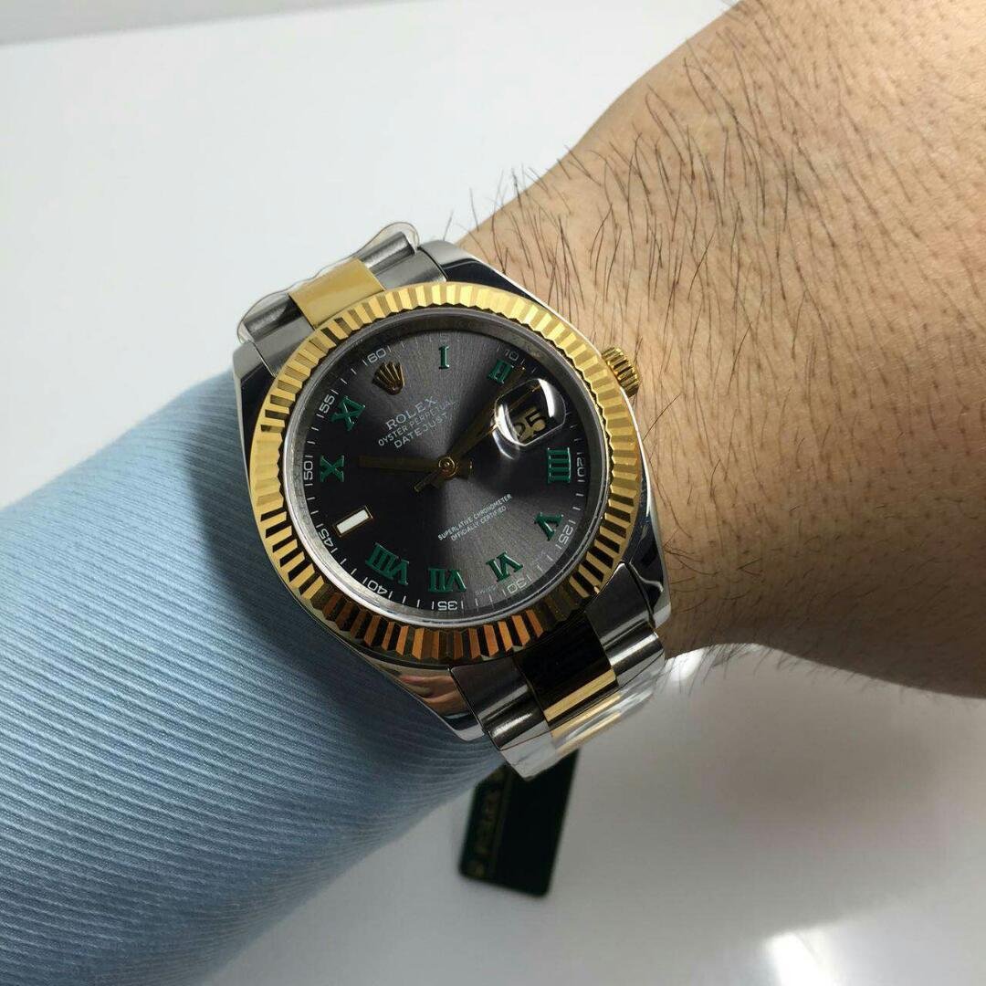 Rolex 116333 Golden Watch on Wrist