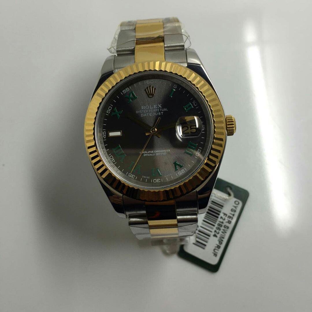 Rolex 116333 Green Rome Markers