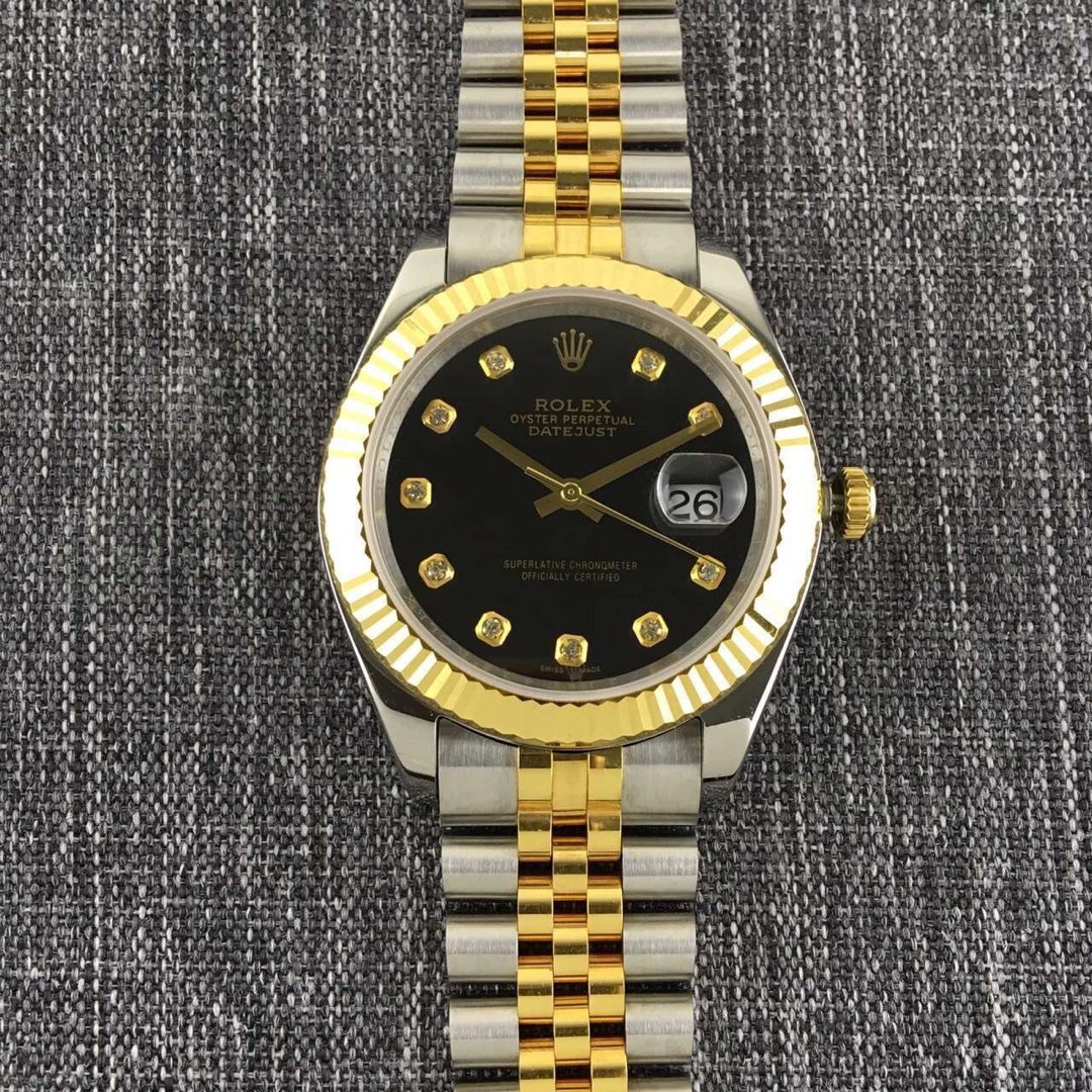 Rolex Datejust II Diamond Black