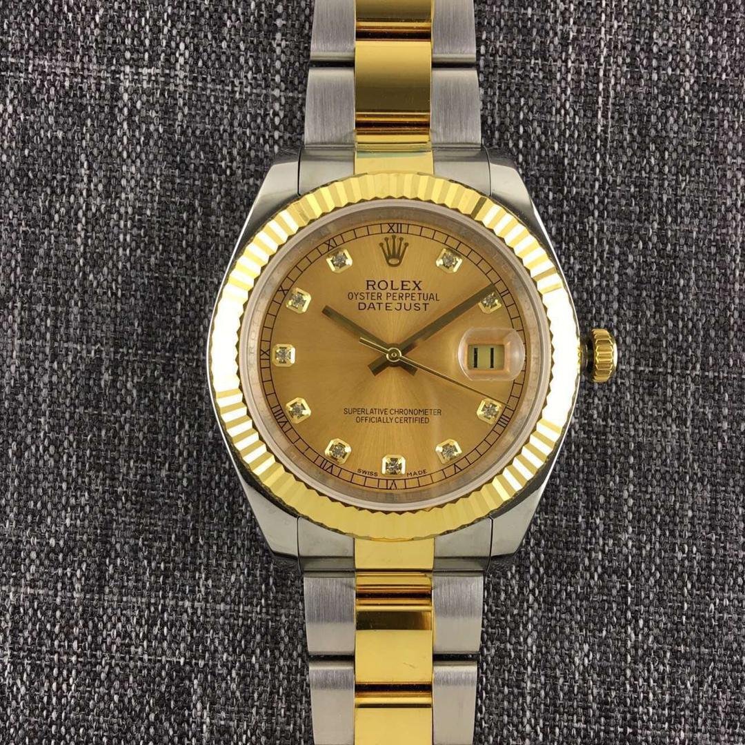 Rolex Datejust II Golden Dial