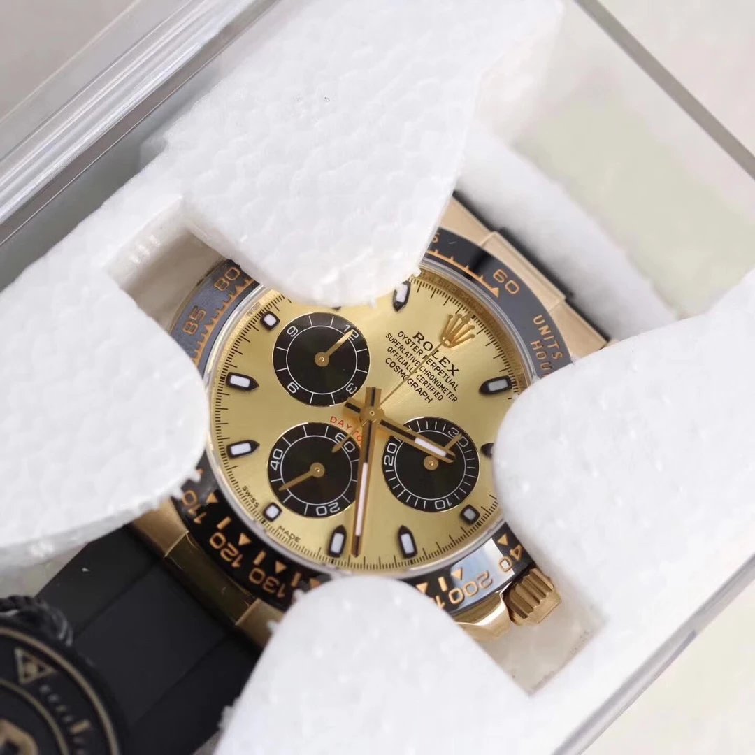 AR Factory Replica Rolex Gold Daytona