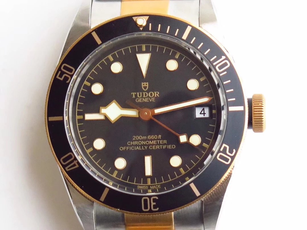 Tudor Black Bay Two Tone Black Dial